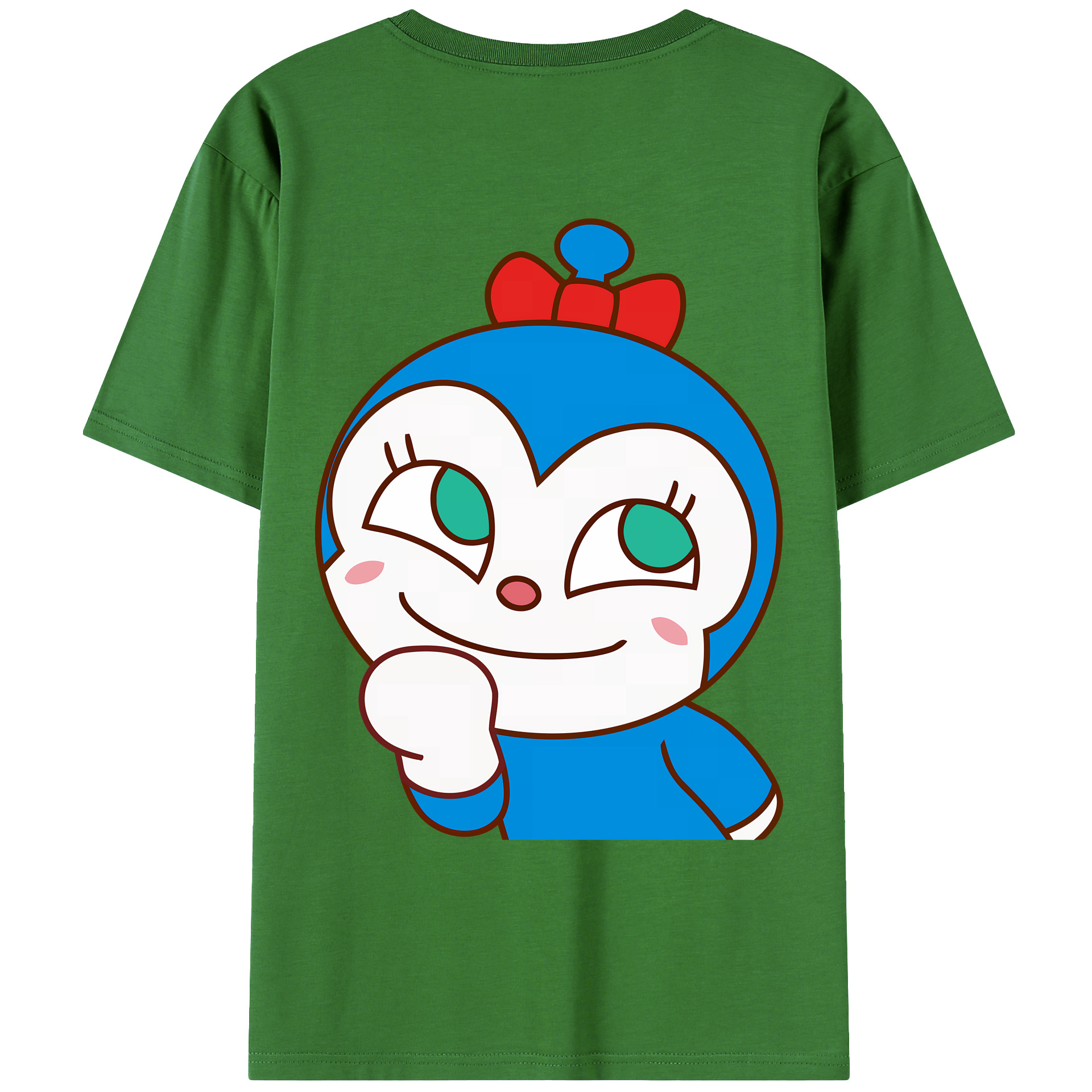 （画像用） アンパンマン Anpanman レディース半袖Tシャツ(バックプリント)